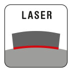 Laser-welded: 100% guarantee against tooth breakage. Laser-welded: 100% guarantee against tooth breakage.