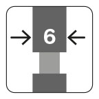 Segment width 6mm Segment width 6mm